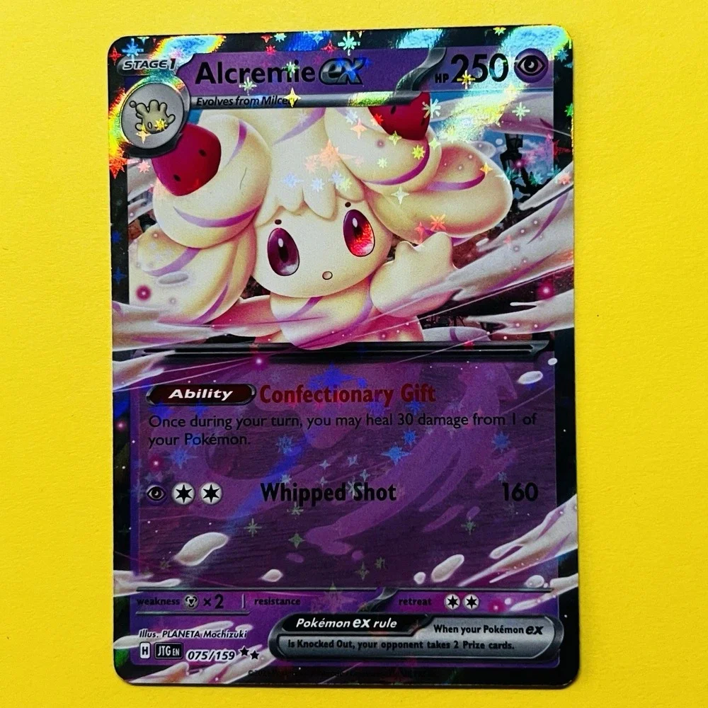 Alcremie ex Holo Double Rare SV09: Journey Together 075/159 NM‎ Pokemon